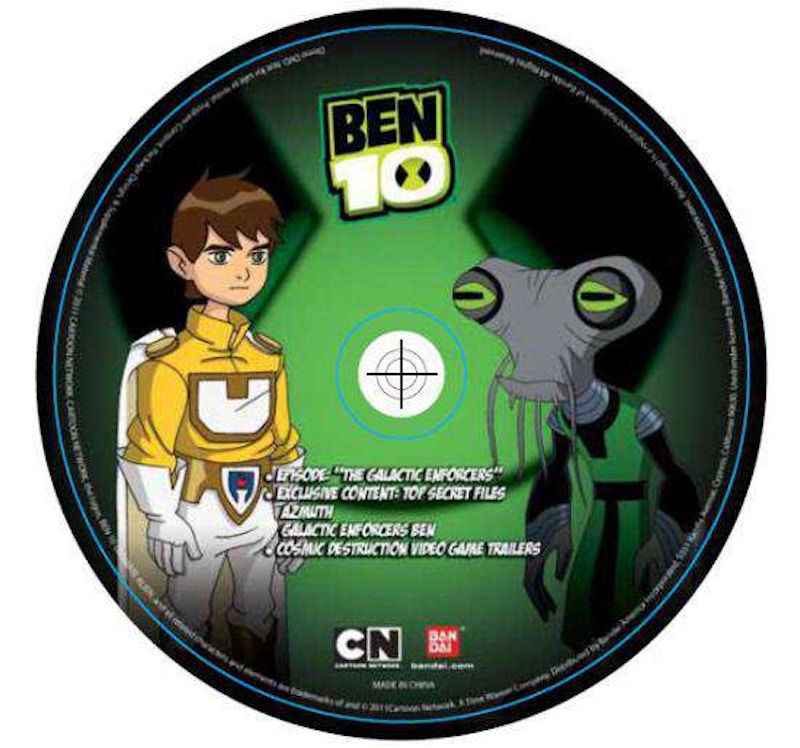 Bandai America Ben 10 DVD Series Azmuth & Galactic Enforcer Ben Action Figure 2-Pack
