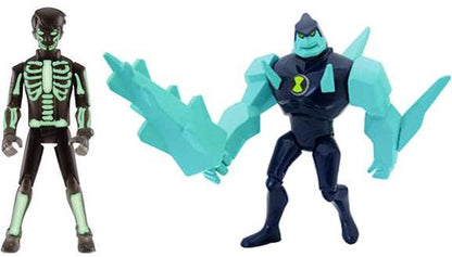 Bandai America Ben 10 DVD Series X-Ray Ben & Diamondhead V.2 Action Figure 2-Pack