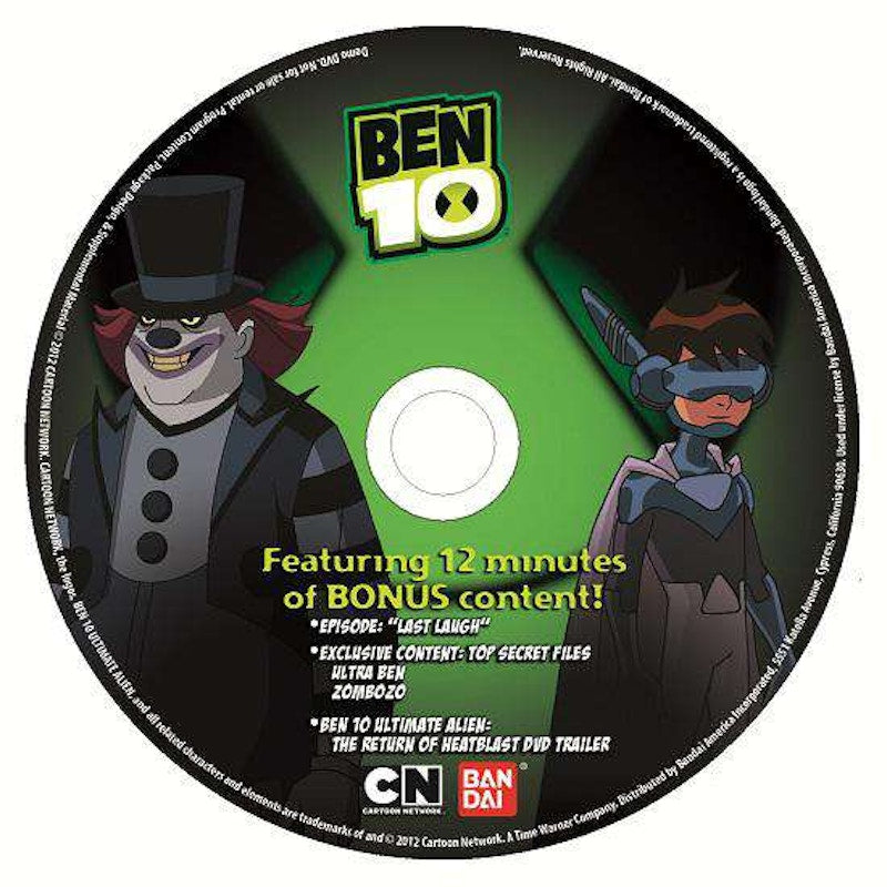 Bandai America Ben 10 DVD Series Zombozo & Ultra Ben Action Figure 2-Pack