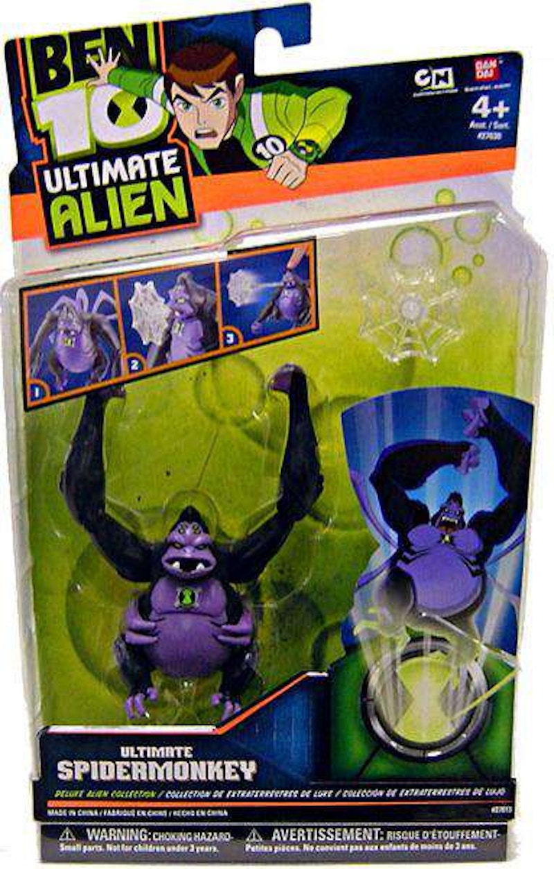 Bandai America Ben 10 Deluxe Alien Collection Ultimate Spidermonkey Action Figure