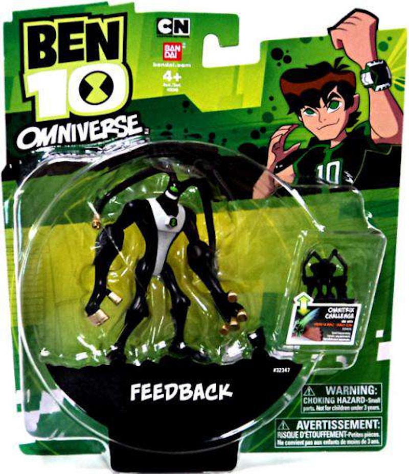 Bandai America Ben 10 Feedback 4" Action Figure