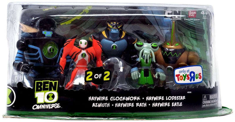 Bandai America Ben 10 Omniverse Haywire Toys 'R Us Exclusive Action Figure 5-Pack