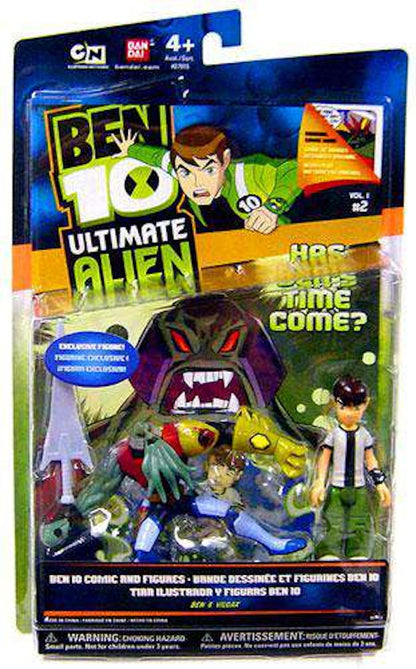 Bandai America Ben 10 Ultimate Alien Ben Tennyson & Vilgax Action Figure 2-Pack
