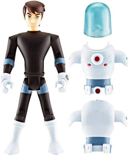 Bandai America Ben 10 Ultimate Alien Ben White & Black Plumber Suit Action Figure