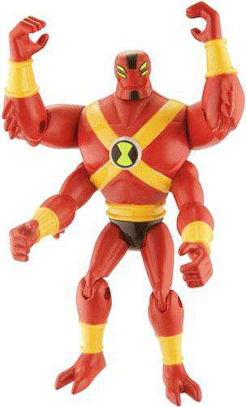 Bandai America Ben 10 Ultimate Alien Four Arms Version 2 Action Figure