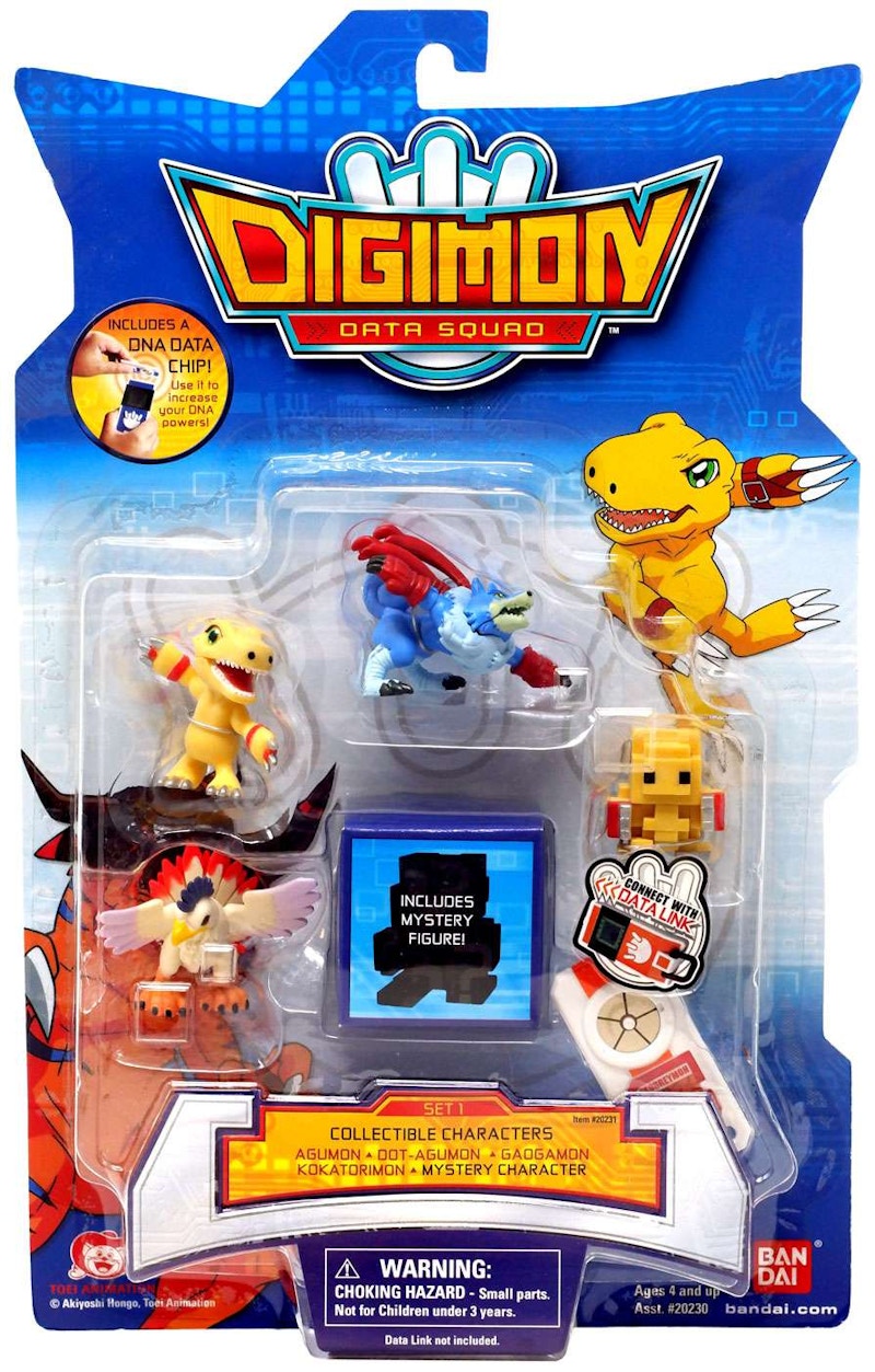 Bandai America Digimon Data Squad Set 1 PVC Figure