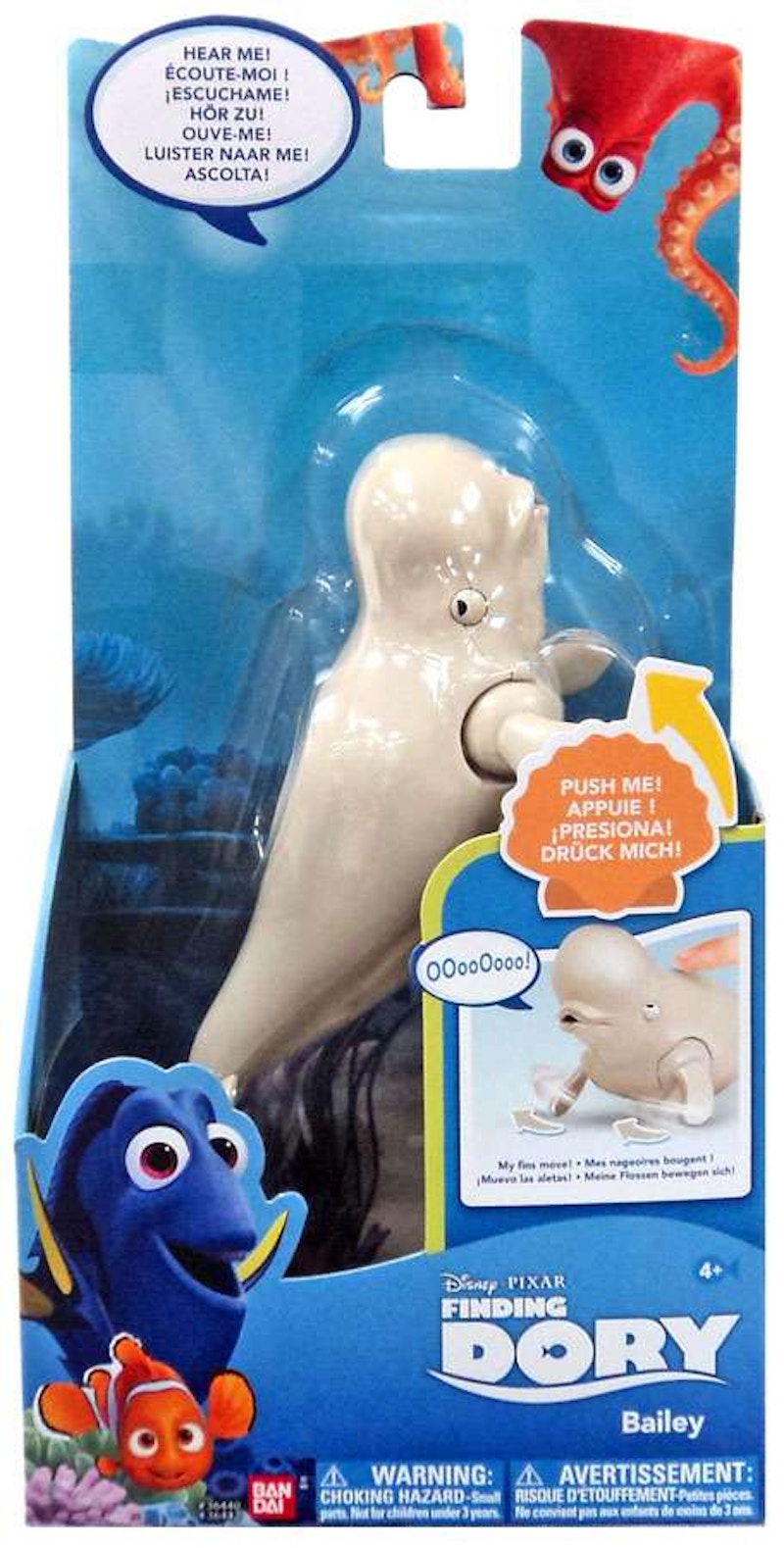 Bandai America Disney / Pixar Feature Figures Finding Dory Bailey Figure