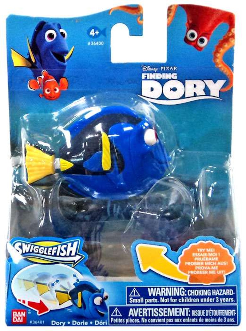 Bandai America Disney / Pixar Swigglefish Finding Dory - Dory Figure