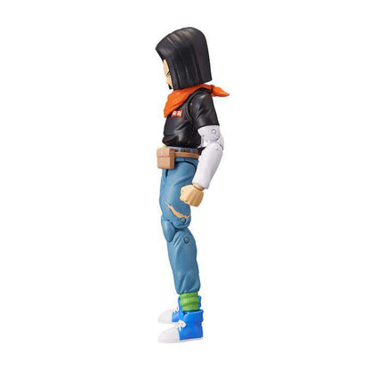 Bandai America Dragon Ball Dragon Stars Series 10 Android 17 Build-a-Figure Action Figure