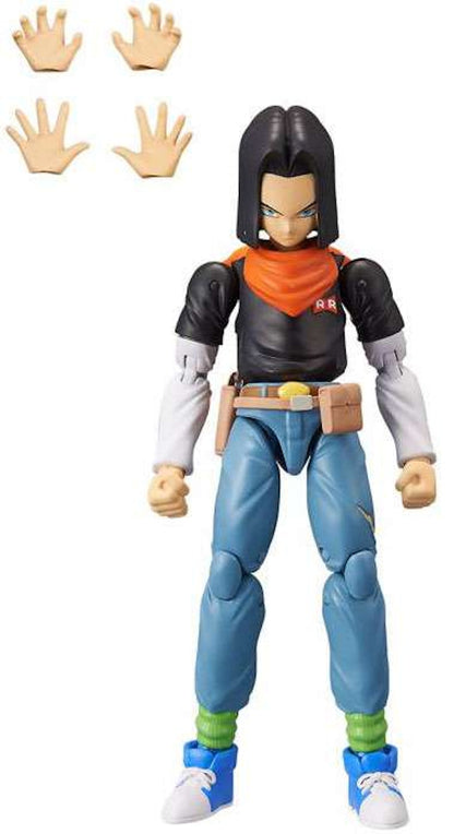 Bandai America Dragon Ball Dragon Stars Series 10 Android 17 Build-a-Figure Action Figure