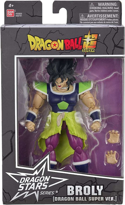 Bandai Dragon Ball Dragon Stars Series 19 Broly Dragon Ball Super Version Action Figure