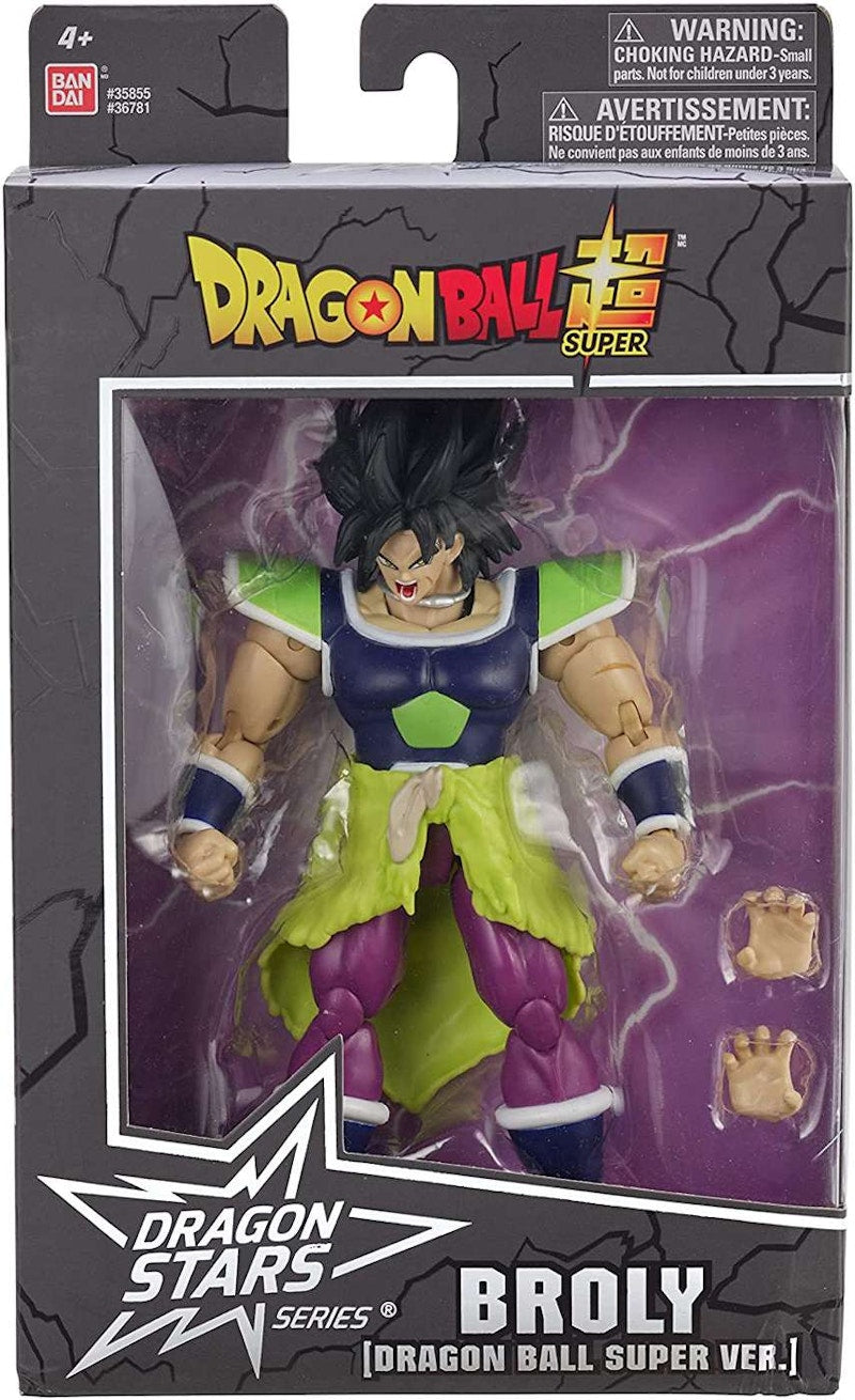Bandai Dragon Ball Dragon Stars Series 19 Broly Dragon Ball Super Version Action Figure