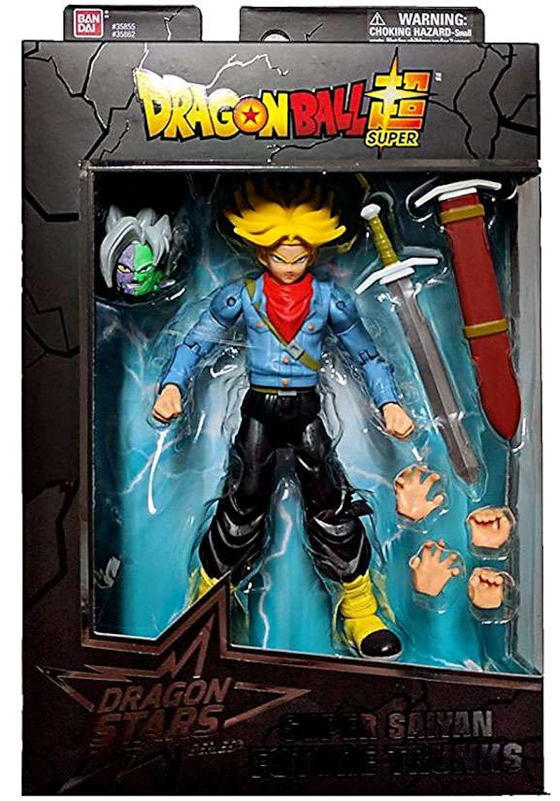Bandai Dragon Ball Dragon Stars Series 3 Super Saiyan Future Trunks Fusion Zamasu BAF Action Figure