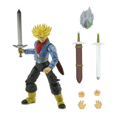 Bandai Dragon Ball Dragon Stars Series 3 Super Saiyan Future Trunks Fusion Zamasu BAF Action Figure