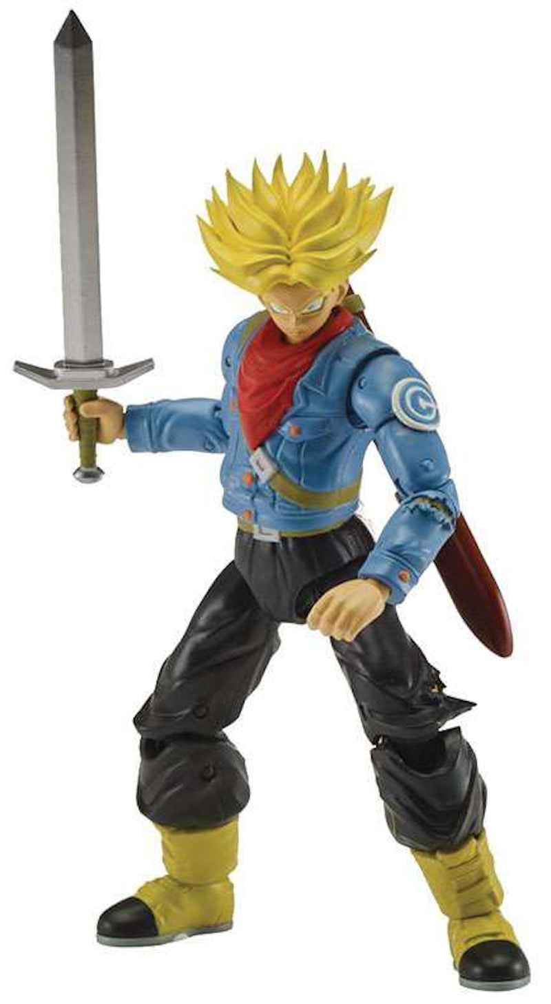 Bandai Dragon Ball Dragon Stars Series 3 Super Saiyan Future Trunks Fusion Zamasu BAF Action Figure