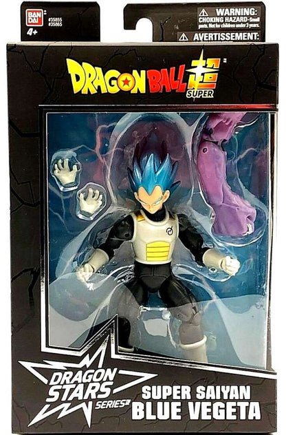Bandai Dragon Ball Dragon Stars Series 4 Super Saiyan Blue Vegeta Fusion Zamasu BAF Action Figure