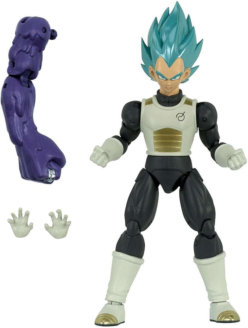 Bandai Dragon Ball Dragon Stars Series 4 Super Saiyan Blue Vegeta Fusion Zamasu BAF Action Figure