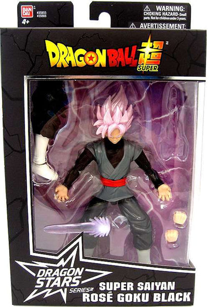Bandai Dragon Ball Dragon Stars Series 4 Super Saiyan Rose Goku Black Fusion Zamasu BAF Action Figure