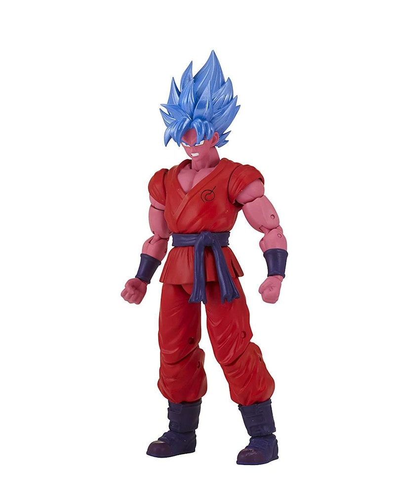 Bandai America Dragon Ball Dragon Stars Series 6 Super Saiyan Blue Kaioken Goku Kale BAF Action Figure