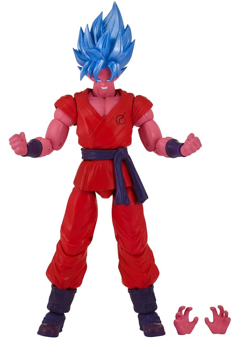 Bandai America Dragon Ball Dragon Stars Series 6 Super Saiyan Blue Kaioken Goku Kale BAF Action Figure