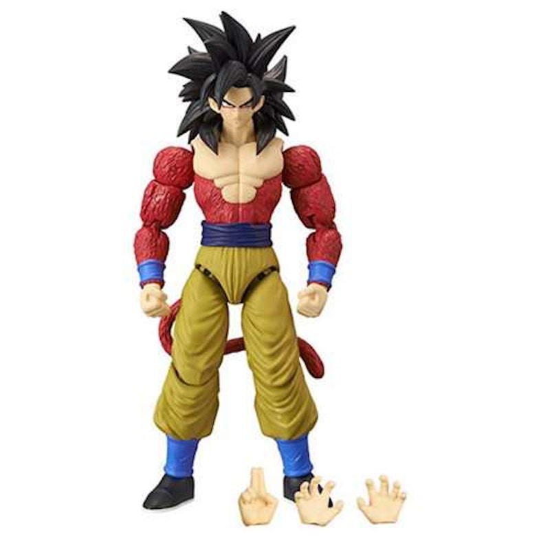 Bandai America Dragon Ball Dragon Stars Series 9 Super Saiyan 4 Son Goku BAF Action Figure