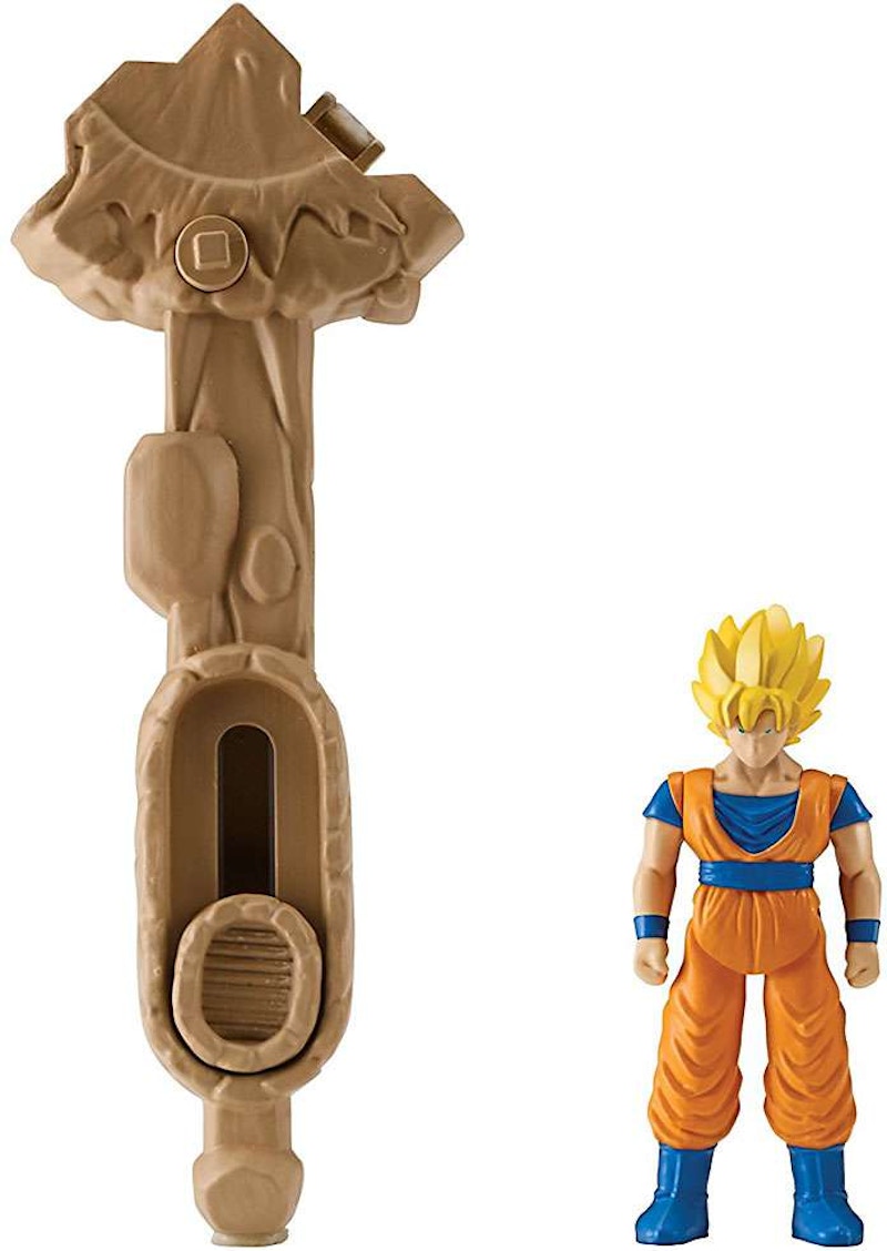 Bandai Dragon Ball Spin Battlers Series 1 Super Saiyan Goku Action Figure