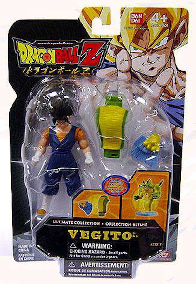 Bandai America Dragon Ball Z Ultimate Collection Vegito Build Porunga Dragon Piece PVC Figure