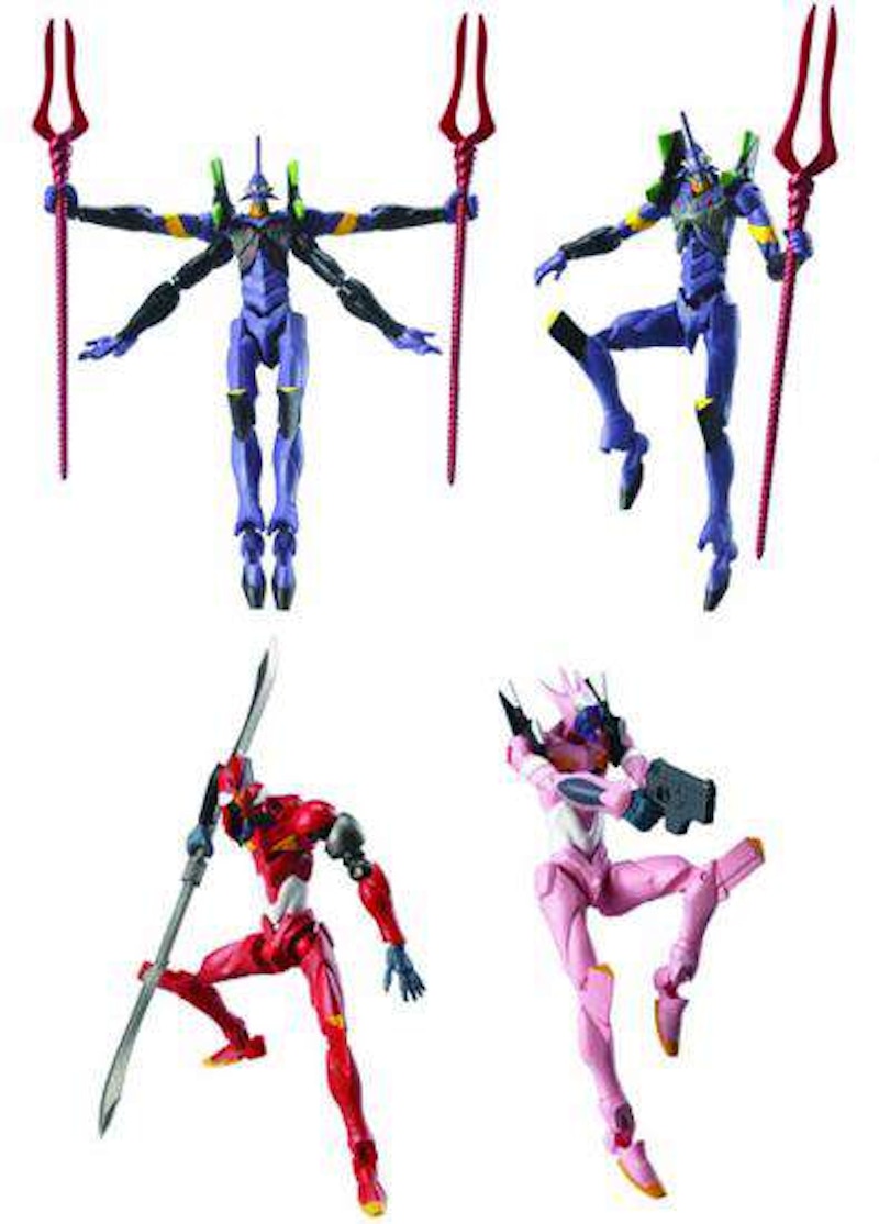 Bandai America Evangelion Evangelion 3.0 Assault Action Q Figure Box Action Figure Set