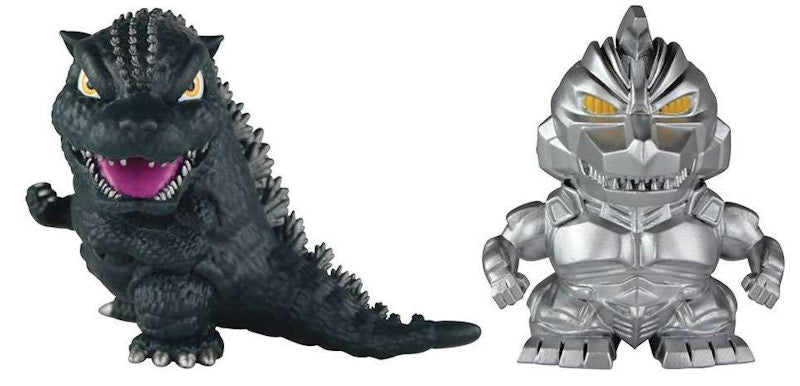 Bandai Godzilla Chibi Godzilla & Mechagodzilla Mini Figure 2-Pack