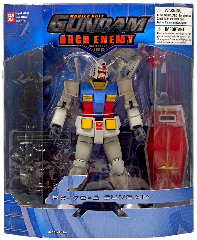 Bandai America Gundam Arch Enemy RX-78-2 Gundam Action Figure