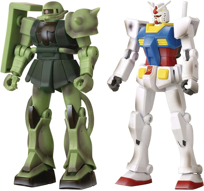 Bandai Gundam Infinity RX-78 & Zaku Epic Battle 2021 Comic Con Exclusive Action Figure 2-Pack