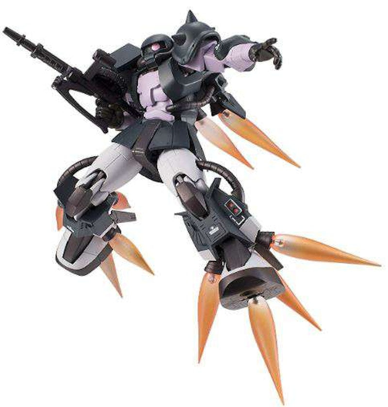 Bandai America Gundam Robot Spirits MS-06R-1A Zaku II Black Tri Stars A.N.I.M.E Version Action Figure