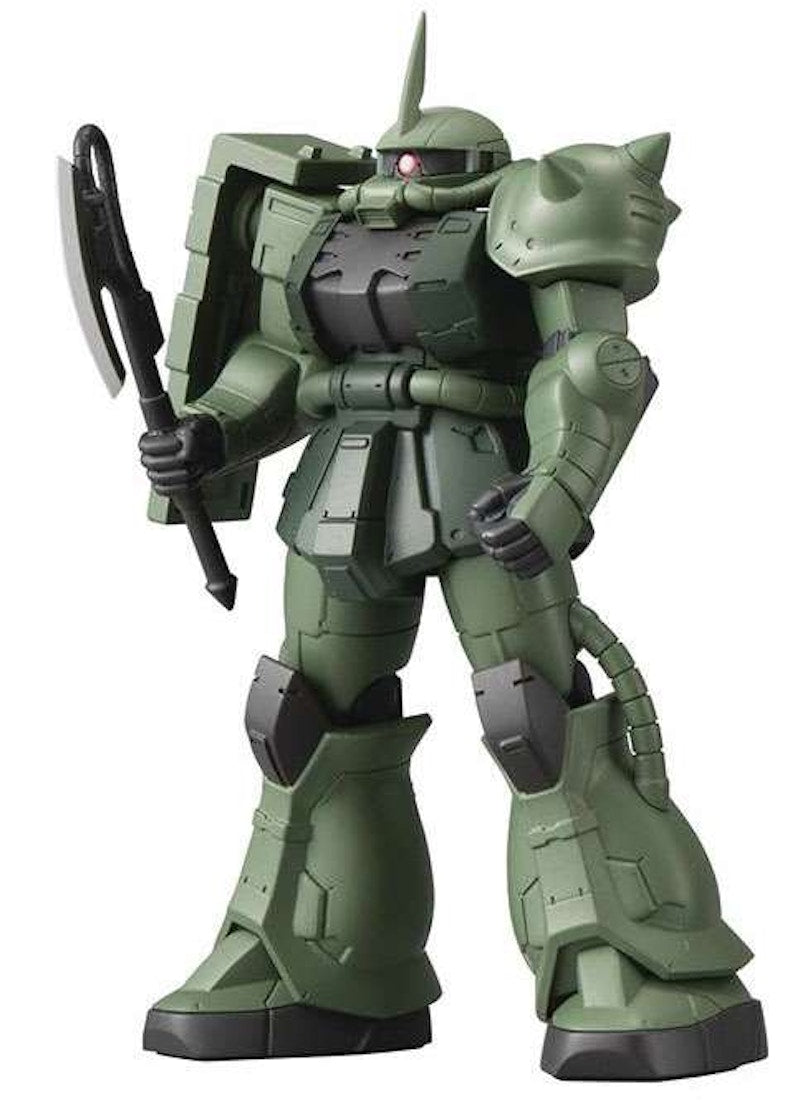 Bandai Gundum Ultimate Luminous Zaku Green Action Figure