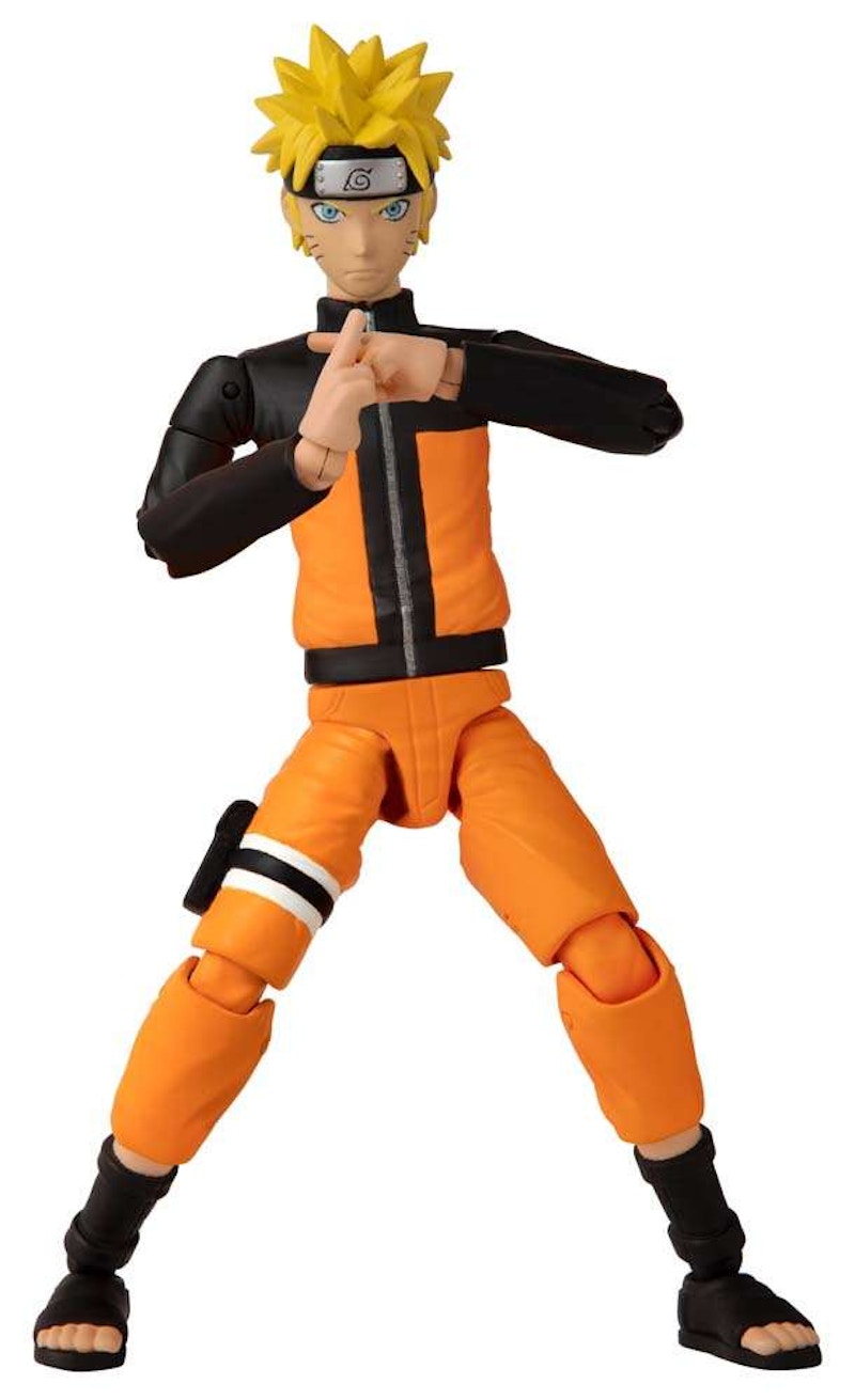 Bandai Naruto Anime Heroes Naruto Uzamaki Action FIgure