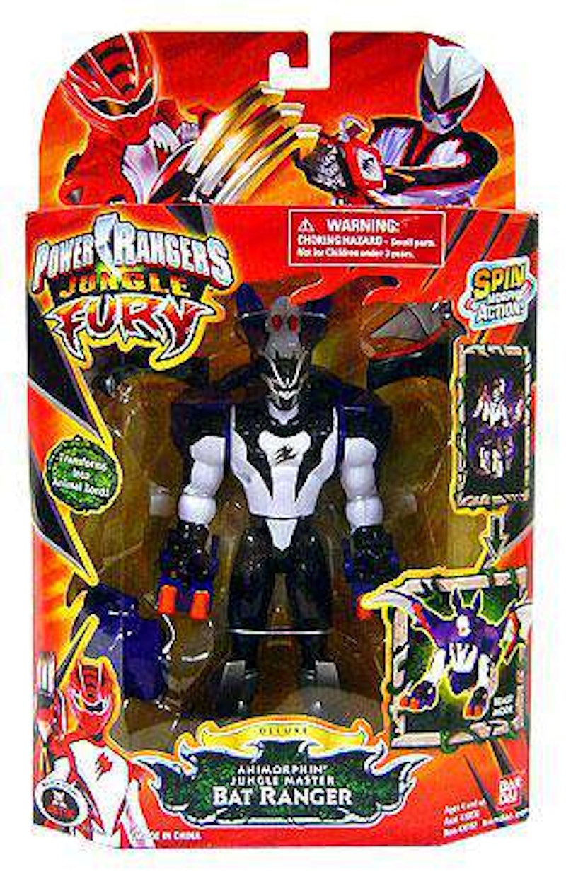 Bandai America Power Rangers Animorphin Jungle Master Bat Ranger Deluxe Action Figure