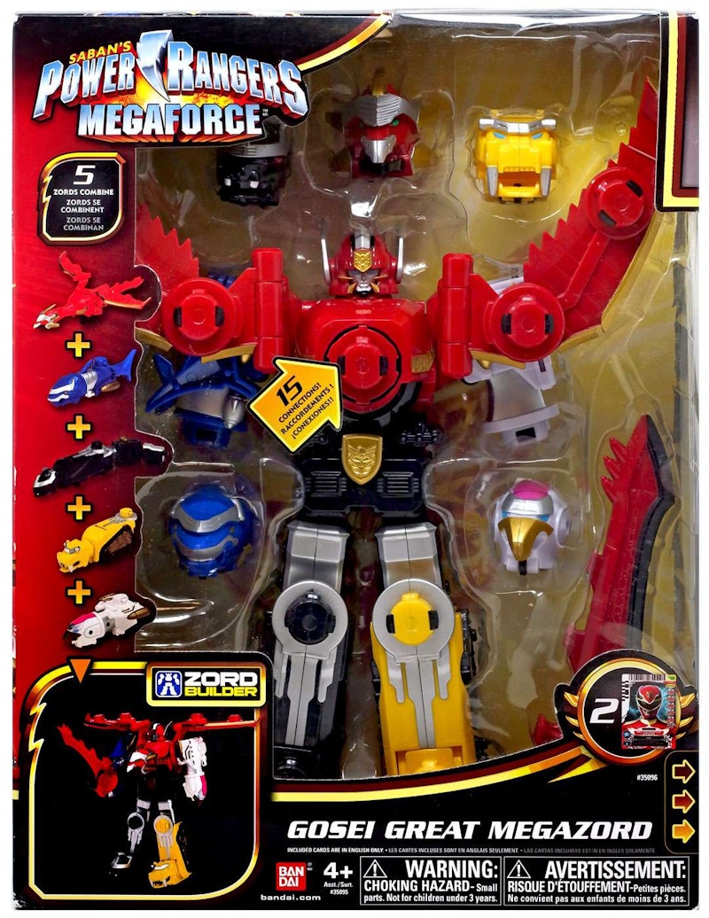 Bandai America Power Rangers Deluxe Gosei Great Megazord Action Figure