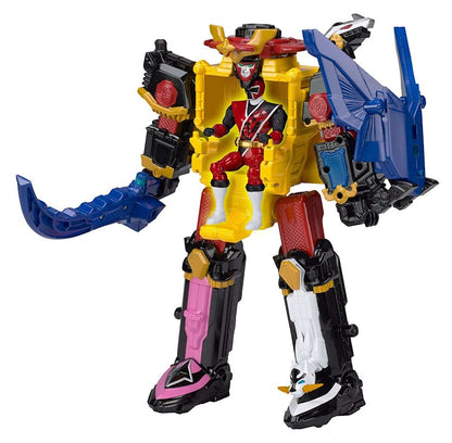 Bandai America Power Rangers Deluxe Ninja Steel Megazord Action Figure