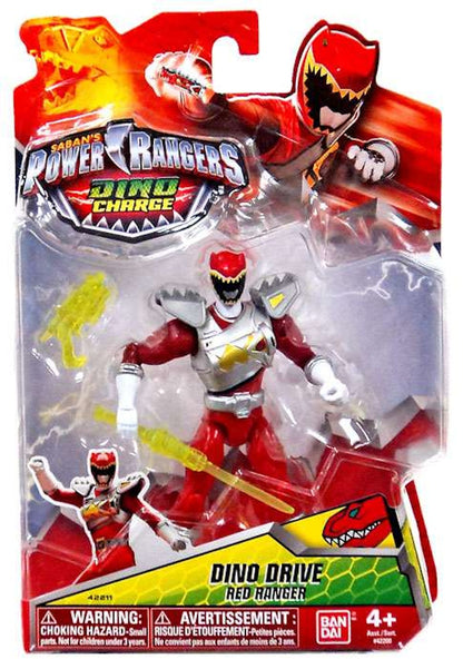 Bandai America Power Rangers Dino Charge Dino Drive Red Ranger Action Figure