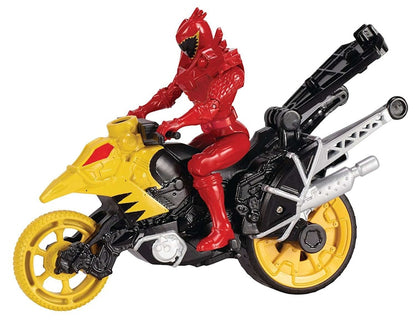 Bandai America Power Rangers Dino Charge Dino Stunt Bike & T-Rex Super Charge Red Ranger Action Figure Set