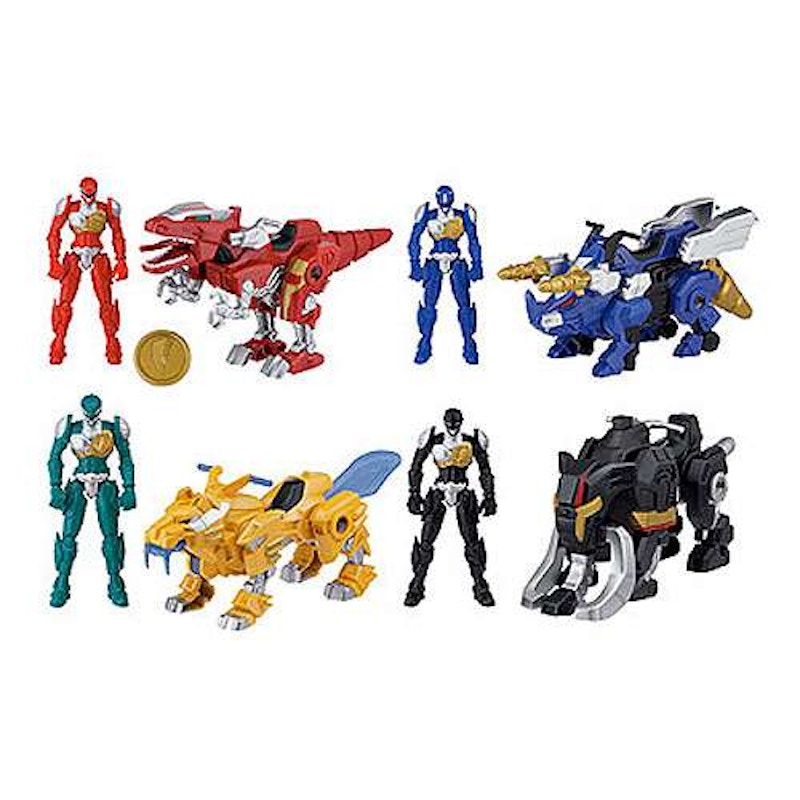 Bandai America Power Rangers Dino Charge Legendary Zord Set Toys 'R Us Exclusive Action Figure 4-Pack