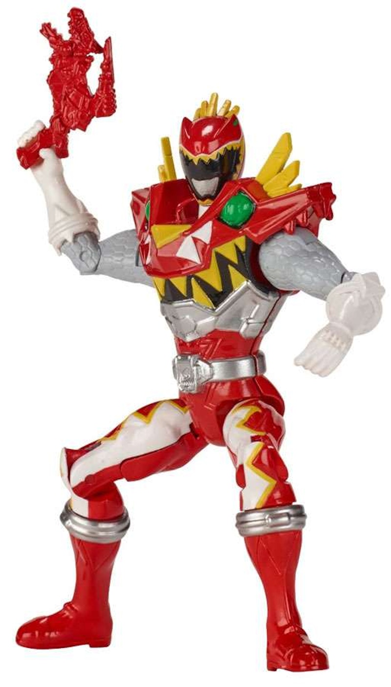 Bandai America Power Rangers Dino Super Charge T-Rex Super Charge Red Ranger Action Figure