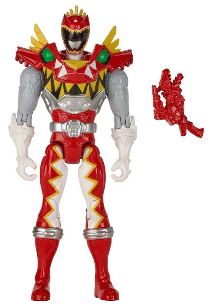 Bandai America Power Rangers Dino Super Charge T-Rex Super Charge Red Ranger Action Figure