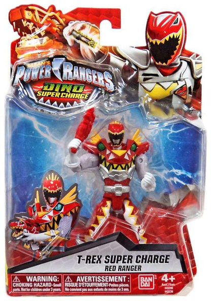 Bandai America Power Rangers Dino Super Charge T-Rex Super Charge Red Ranger Action Figure