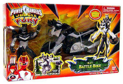 Bandai America Power Rangers Jungle Fury Bat Battle Bike Action Figure Set