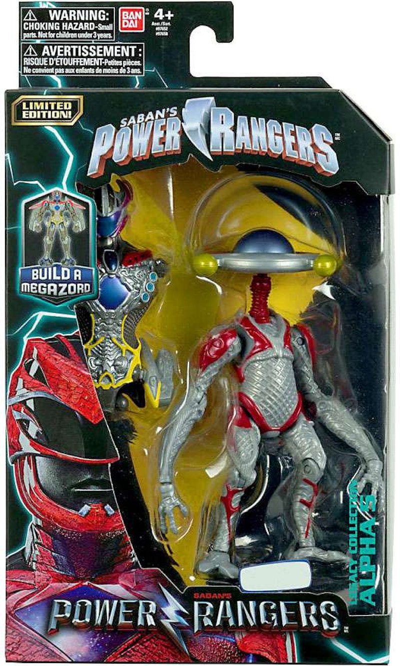 Bandai Power Rangers Legacy Build A Megazord Alpha 5 Toys 'R Us Exclusive Action Figure