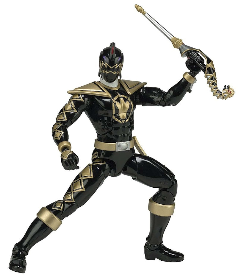 Bandai America Power Rangers Legacy Build A Megazord Black Ranger DT Action Figure
