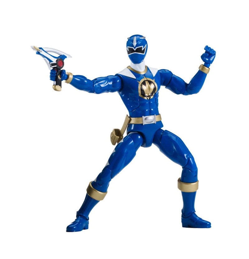 Bandai America Power Rangers Legacy Build A Megazord Blue Ranger DT Action Figure