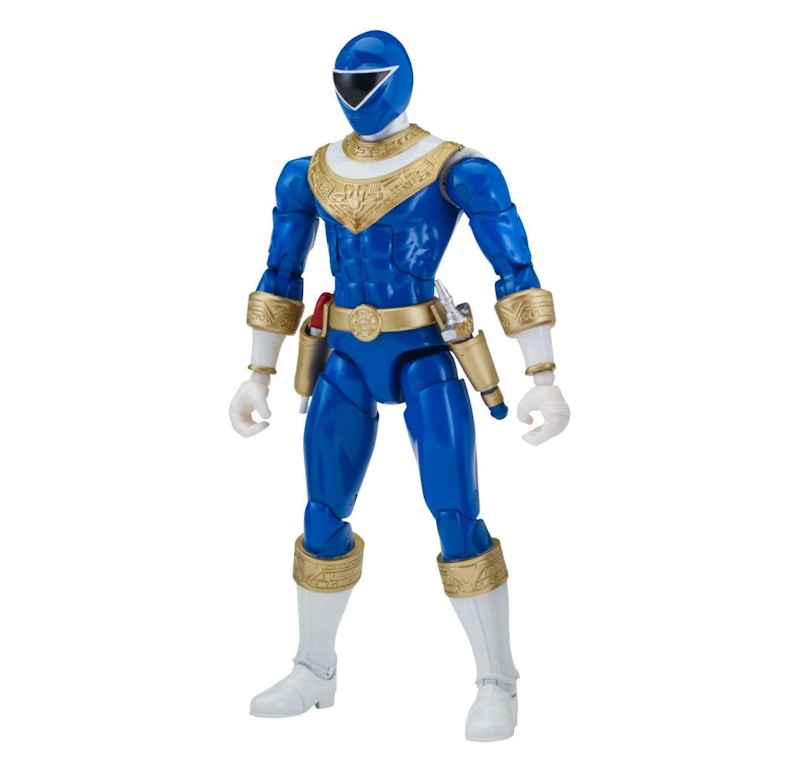 Bandai America Power Rangers Legacy Build A Megazord Blue Ranger ZEO Action Figure