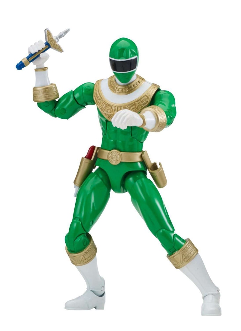 Bandai America Power Rangers Legacy Build A Megazord Green Ranger ZEO Action Figure
