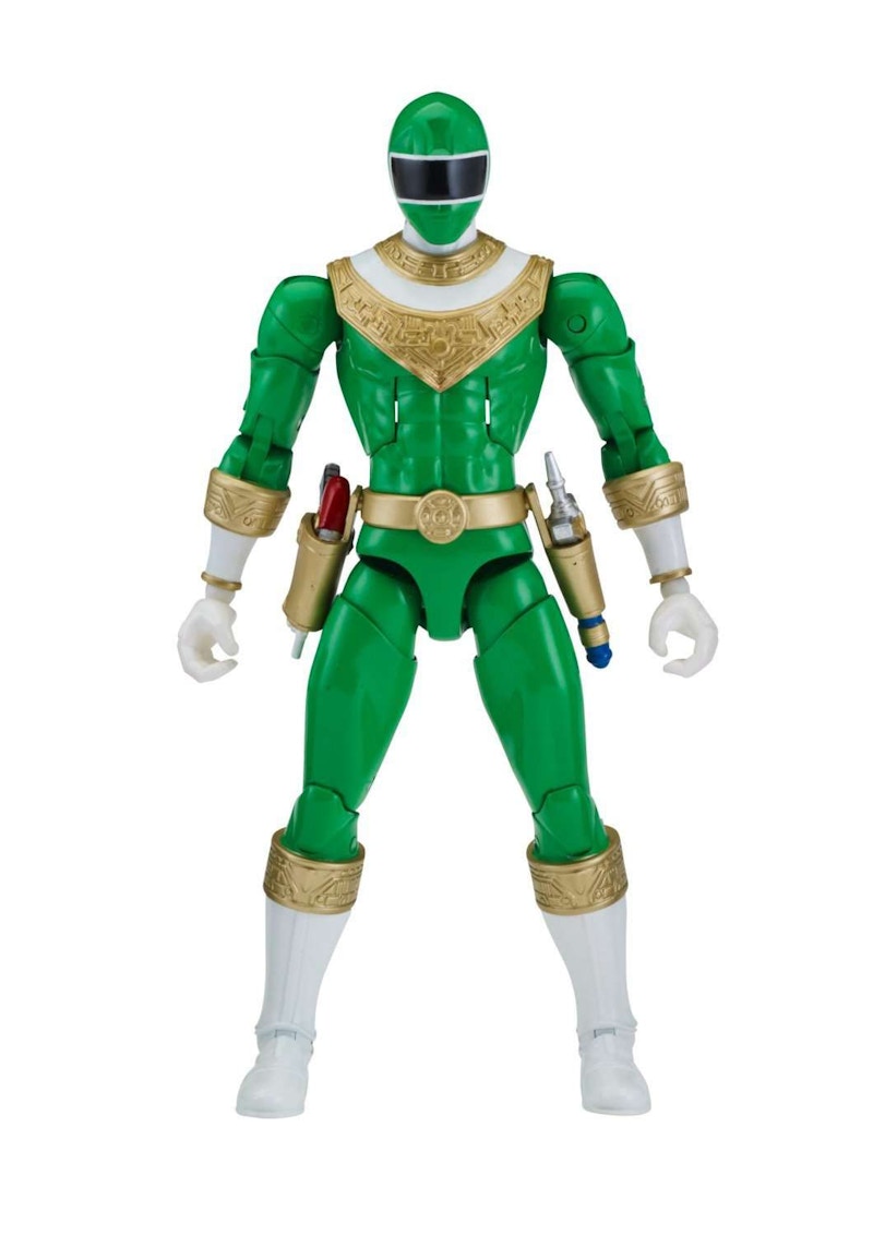 Bandai America Power Rangers Legacy Build A Megazord Green Ranger ZEO Action Figure